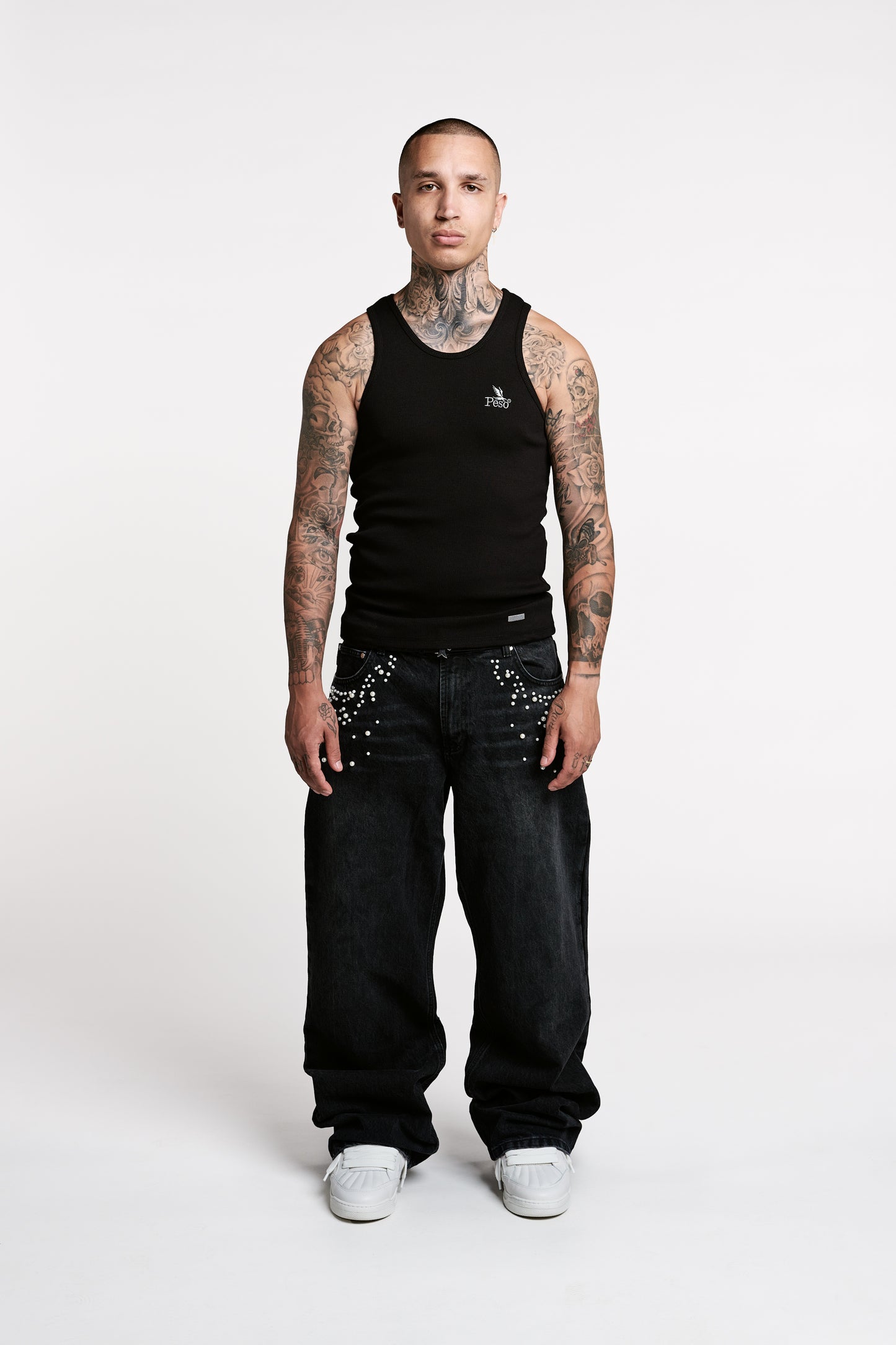 Heavy Rib Tanktop Black