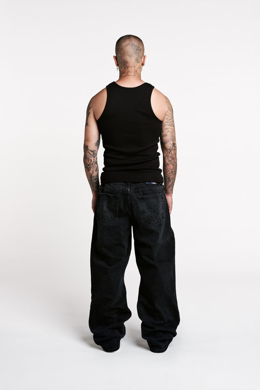 Heavy Rib Tanktop Black