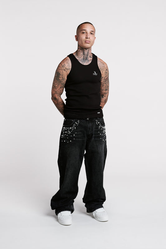Heavy Rib Tanktop Black