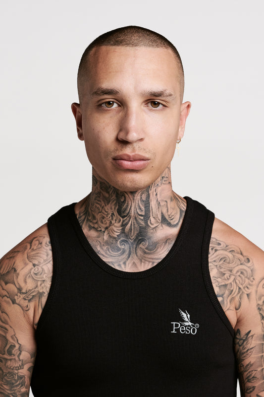 Heavy Rib Tanktop Black