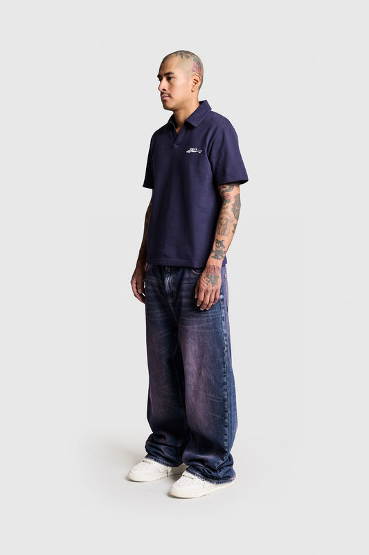 Purple Wash Denim