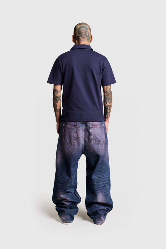 Purple Wash Denim