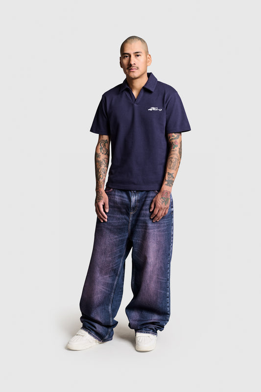 Purple Wash Denim