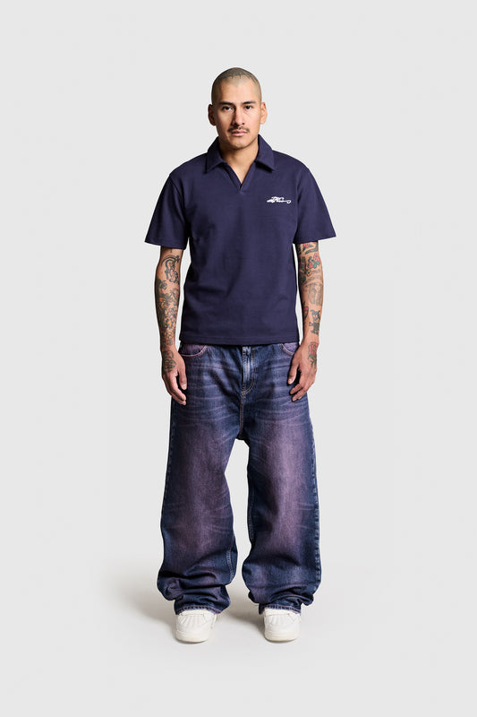 Purple Wash Denim