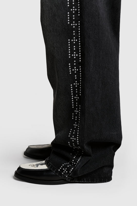 Studded Denim