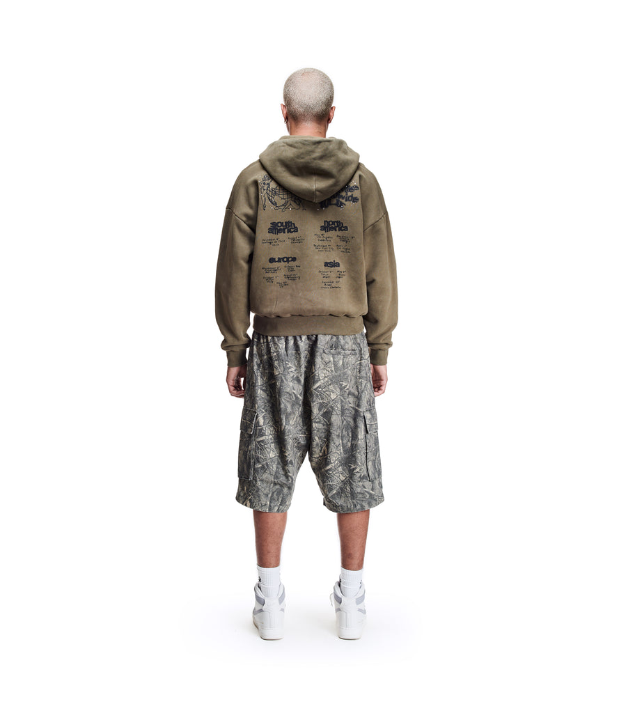 Rhinestone Tour Zip