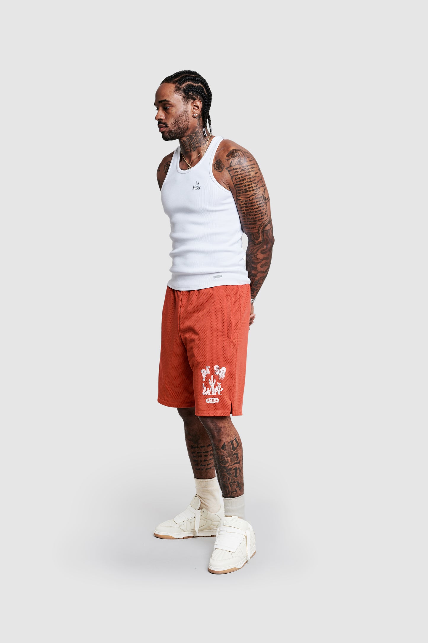 Cactus Mesh Shorts
