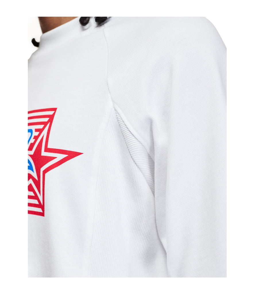 Star Tee with Rib Panel