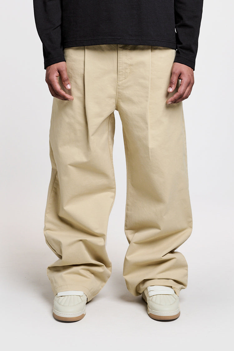 Pleated Chino