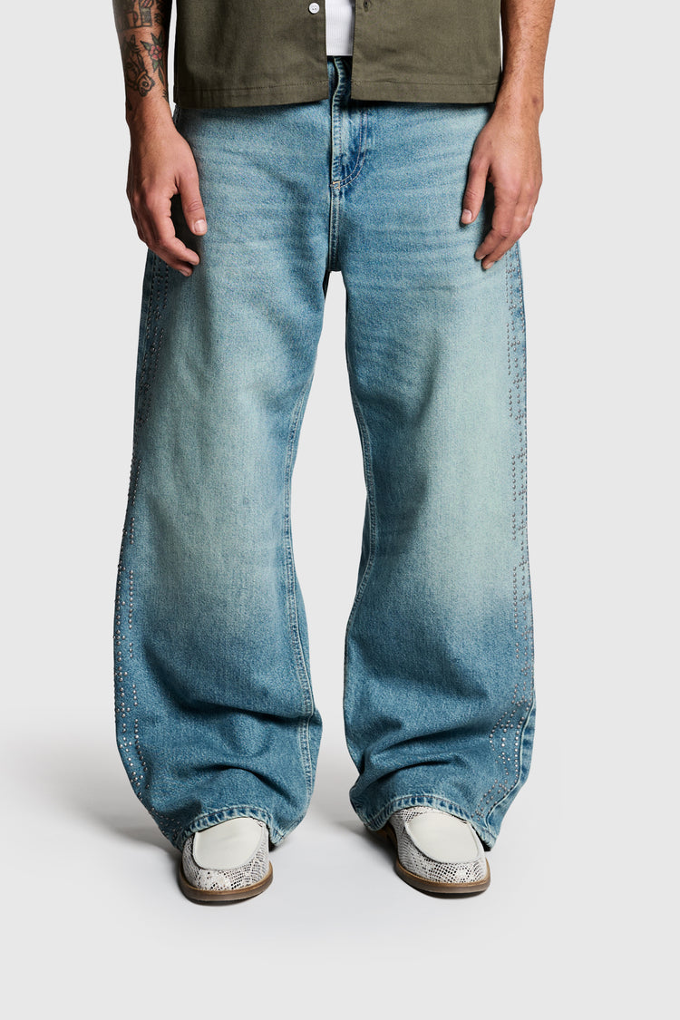 Studded Denim