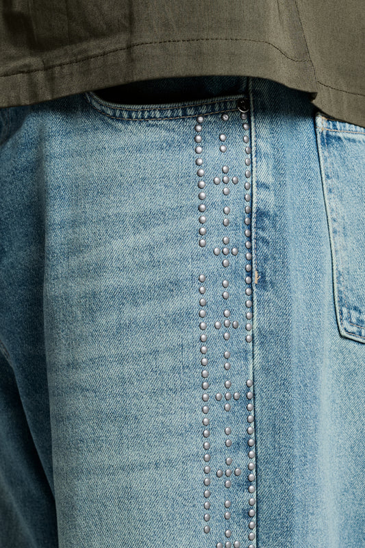 Studded Denim