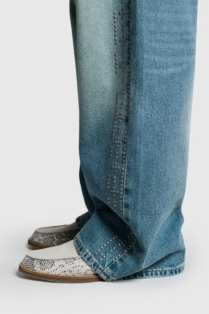 Studded Denim