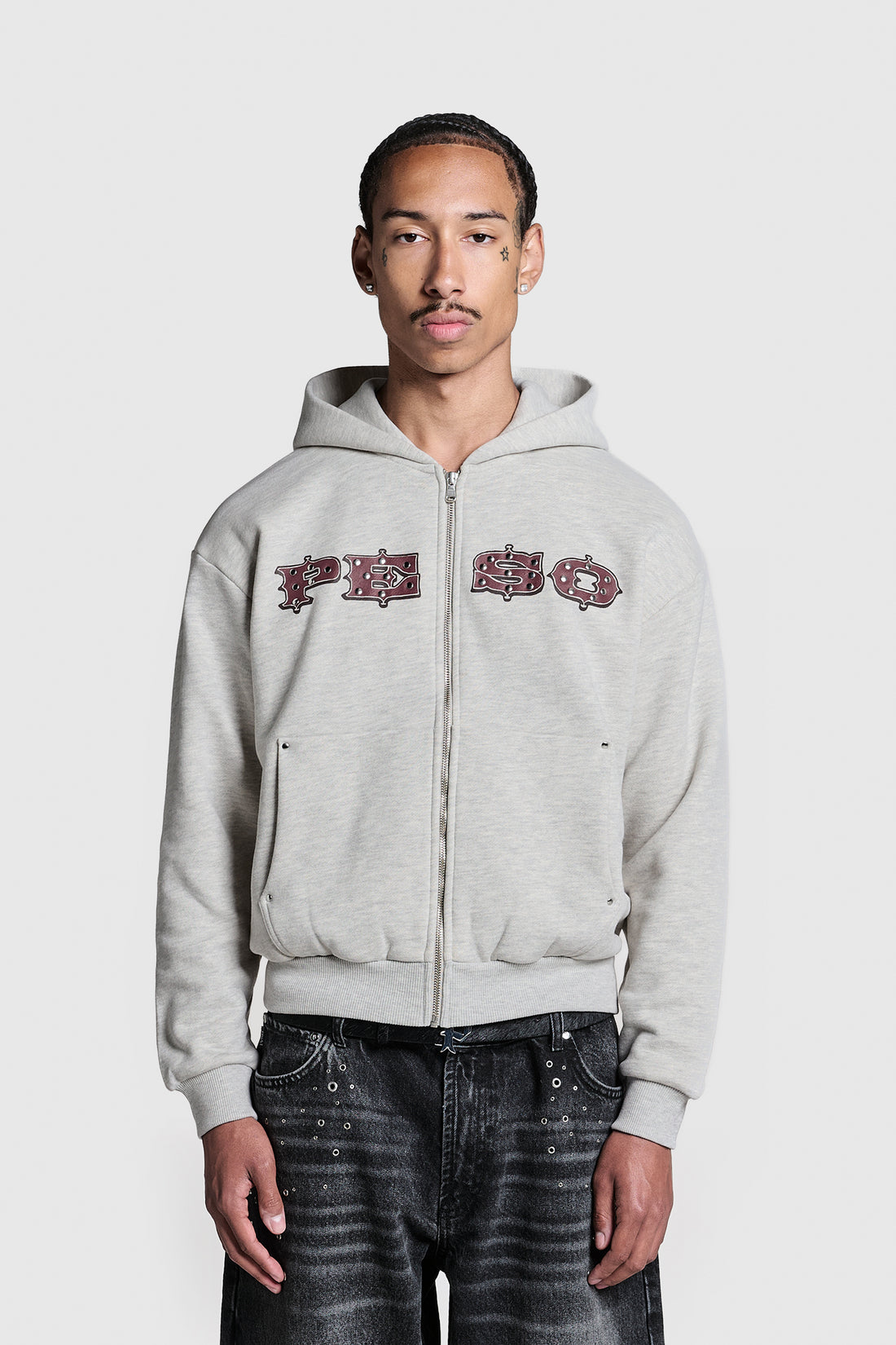 Studded Zip – PESOCLO