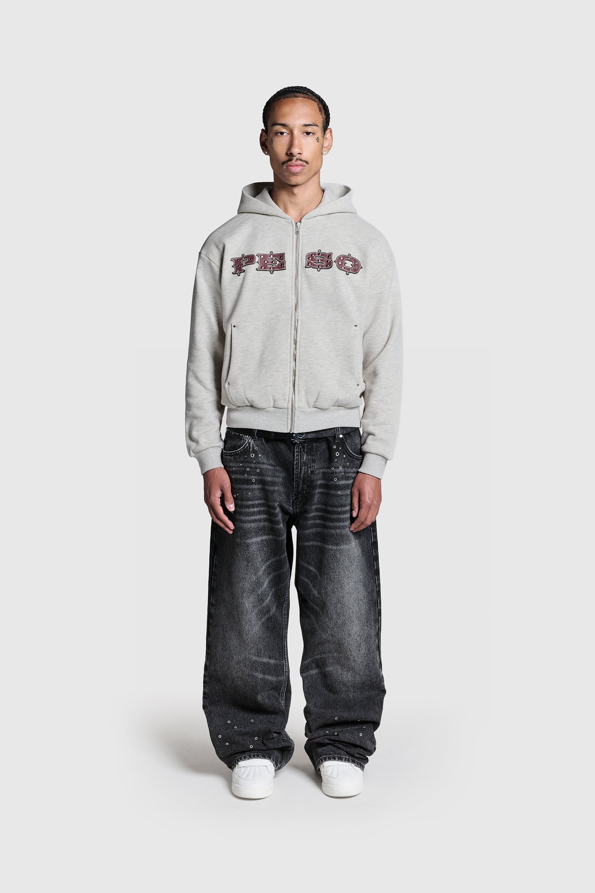 Studded Zip – PESOCLO