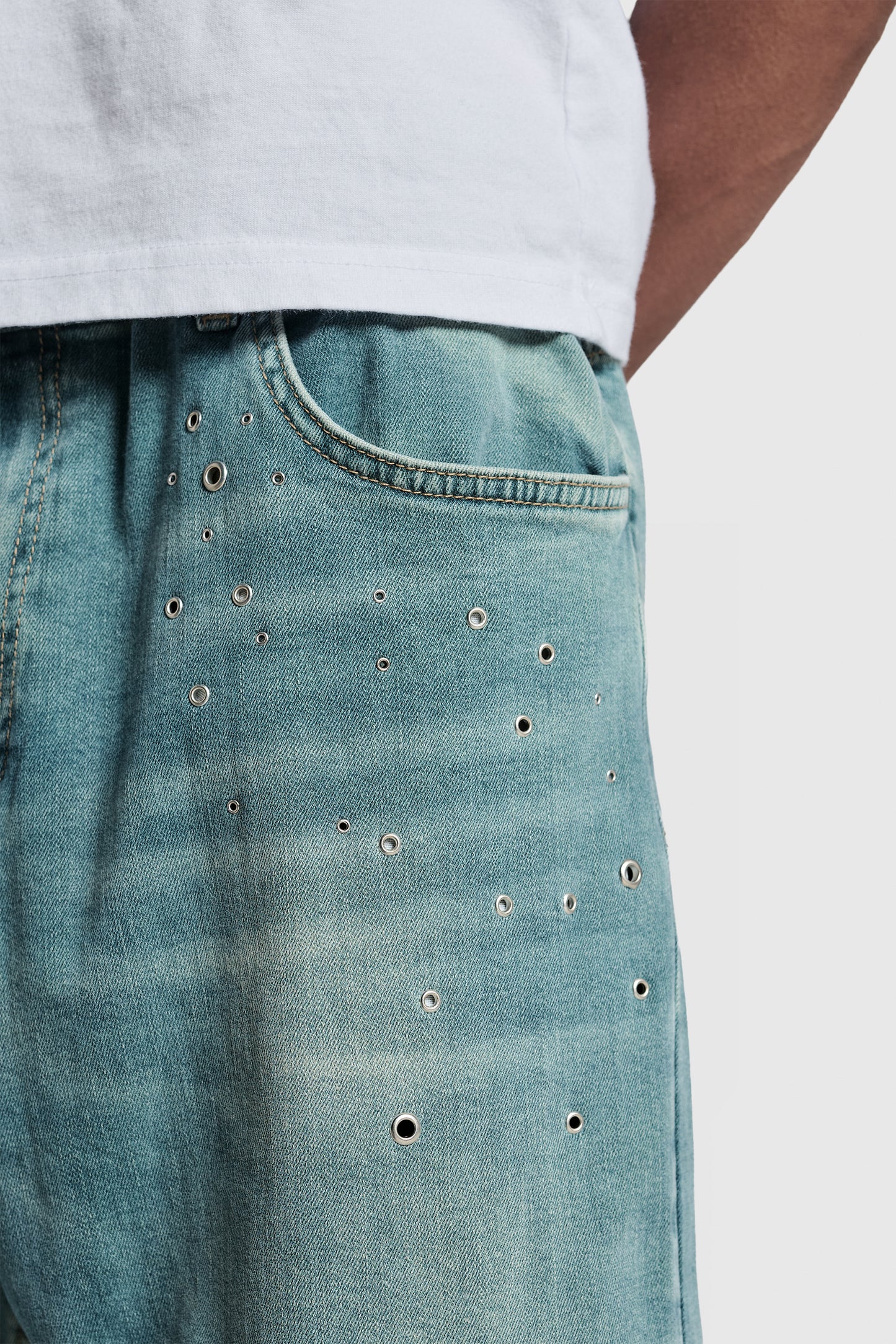 Eyelet Denim