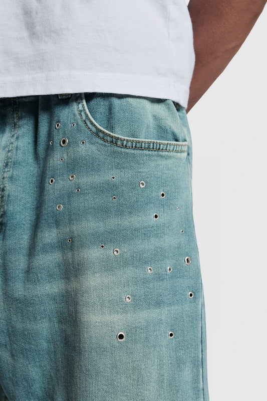 Eyelet Denim