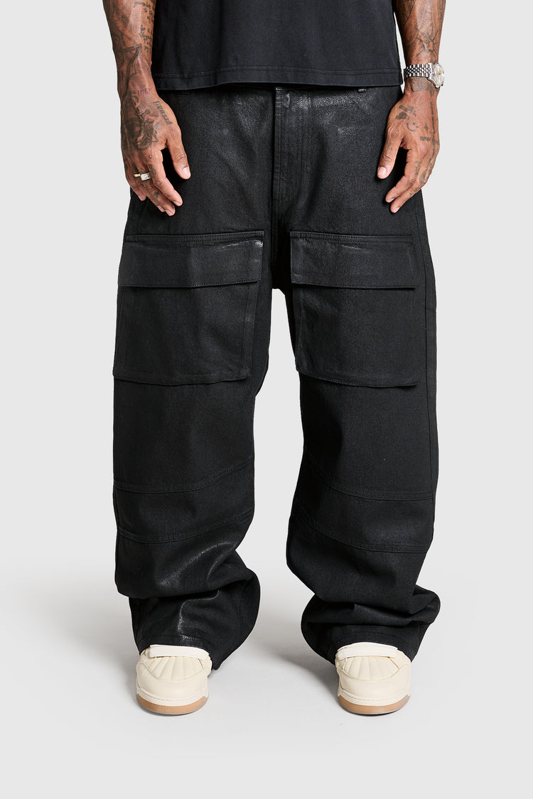 Waxed Denim Cargo