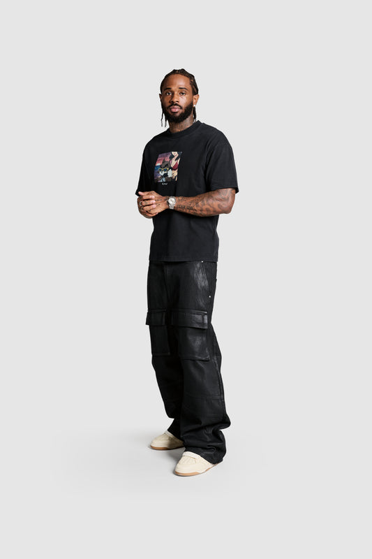 Waxed Denim Cargo