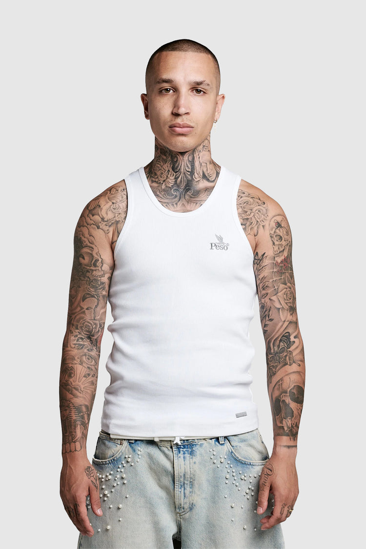 Heavy Rib Tanktop White