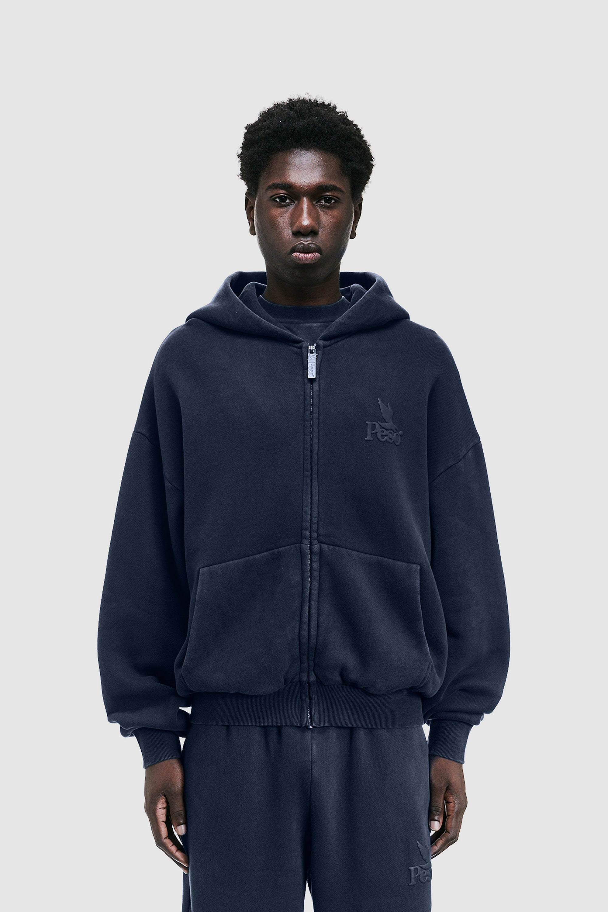 Zip Sweatshirt Peso Zip Up Peso Raws Peso Strickjacke Pullover