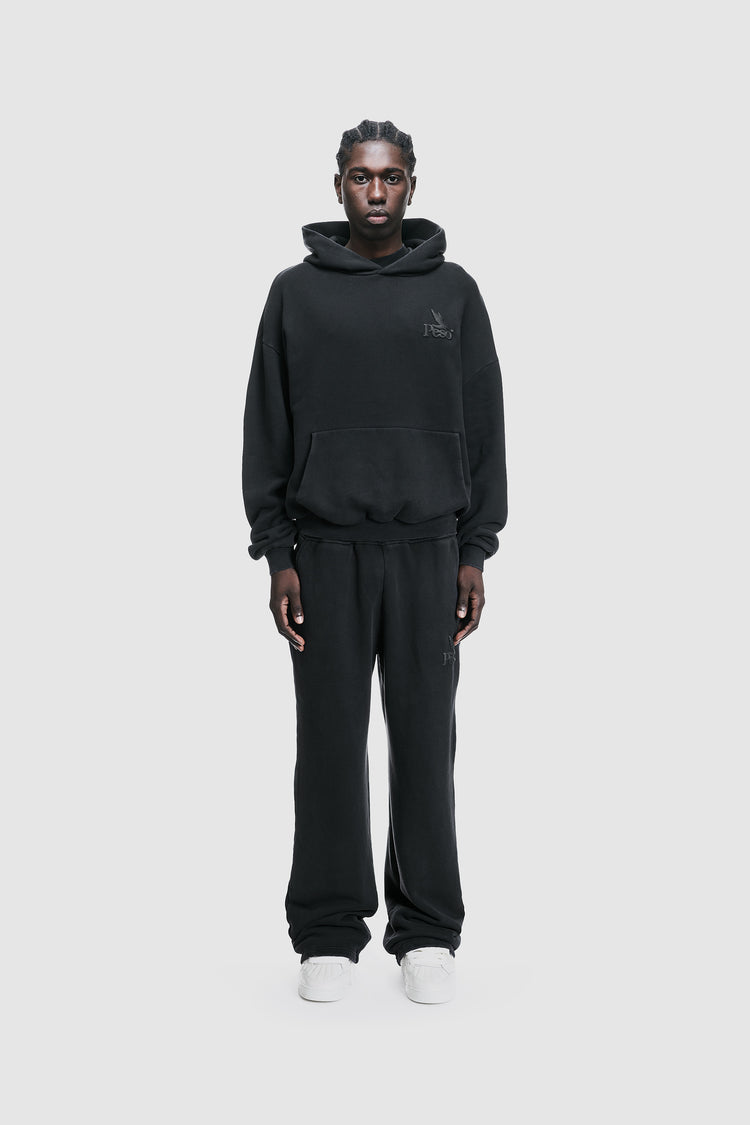 Peso RAWS Hoodie Washed Black – Jetzt online kaufen – PESOCLO