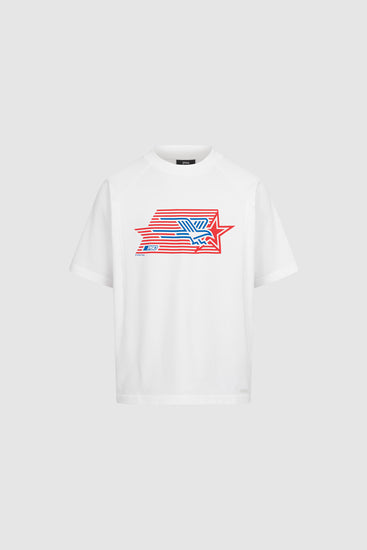 Star Tee with Rib Panel